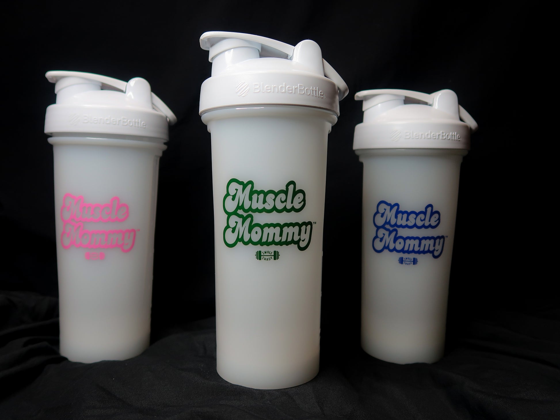 Green Muscle Mommy ™ Blender Bottle ® – Swole Shady Inc.